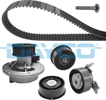 Dayco KTBWP3612 - Water Pump & Timing Belt Set www.autospares.lv