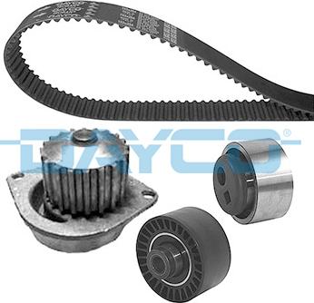 Dayco KTBWP3350 - Water Pump & Timing Belt Set www.autospares.lv