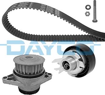 Dayco KTBWP2550 - Water Pump & Timing Belt Set www.autospares.lv