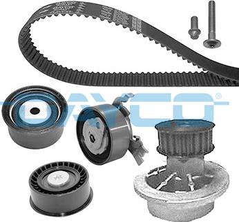 Dayco KTBWP2520 - Water Pump & Timing Belt Set www.autospares.lv