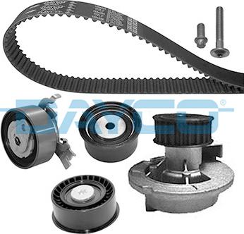 Dayco KTBWP2523 - Water Pump & Timing Belt Set www.autospares.lv