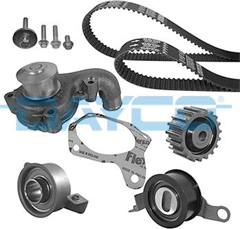 Dayco KTBWP211C2 - Water Pump & Timing Belt Set www.autospares.lv