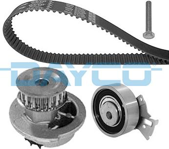 Dayco KTBWP2210 - Water Pump & Timing Belt Set www.autospares.lv