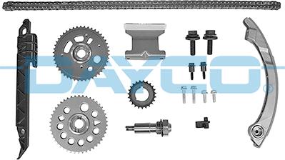 Dayco KTC1069 - Sadales vārpstas piedziņas ķēdes komplekts www.autospares.lv