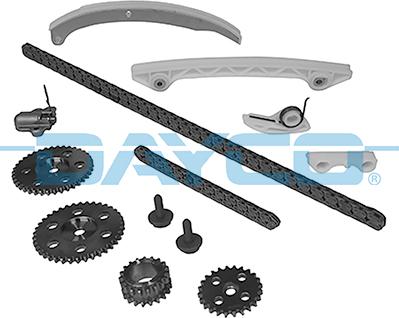 Dayco KTC1106 - Timing Chain Kit www.autospares.lv