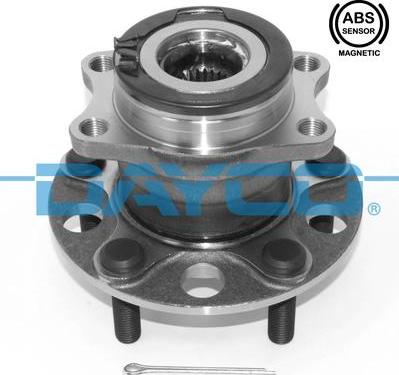 Dayco KWD1462 - Wheel hub, bearing Kit www.autospares.lv