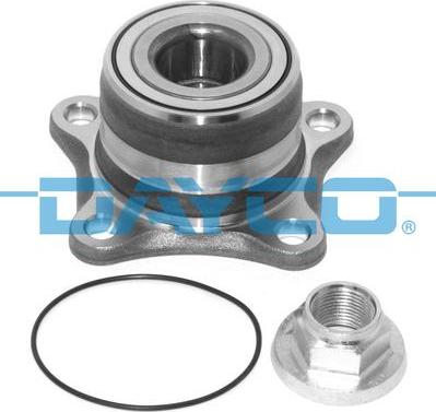 Dayco KWD1407 - Подшипник ступицы колеса, комплект www.autospares.lv