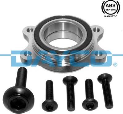 Dayco KWD1041 - Wheel hub, bearing Kit www.autospares.lv