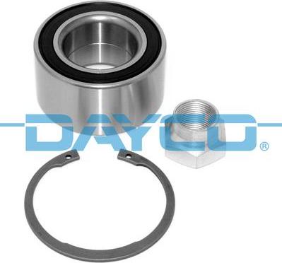 Dayco KWD1064 - Подшипник ступицы колеса, комплект www.autospares.lv