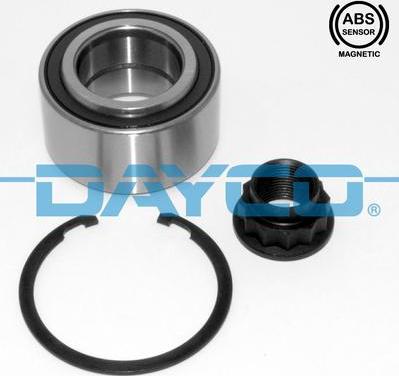 Dayco KWD1035 - Подшипник ступицы колеса, комплект www.autospares.lv