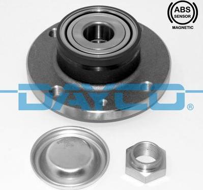 Dayco KWD1145 - Подшипник ступицы колеса, комплект www.autospares.lv