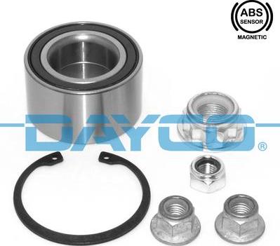 Dayco KWD1116 - Wheel hub, bearing Kit www.autospares.lv