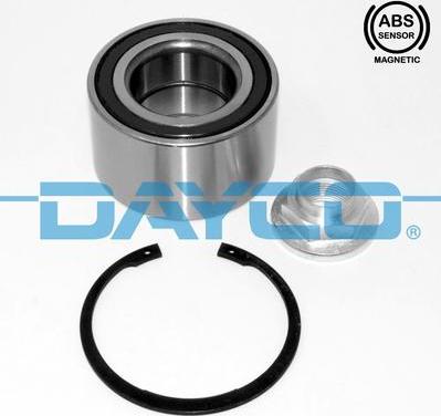 Dayco KWD1133 - Подшипник ступицы колеса, комплект www.autospares.lv