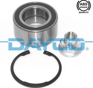 Dayco KWD1223 - Wheel hub, bearing Kit www.autospares.lv