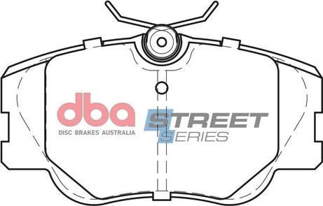 DBA Australia DB425SS - Bremžu uzliku kompl., Disku bremzes www.autospares.lv