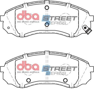 DBA Australia DB1940SS - Bremžu uzliku kompl., Disku bremzes www.autospares.lv