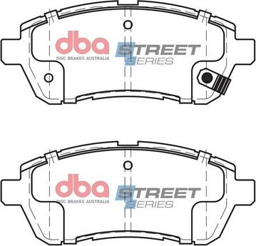 DBA Australia DB1941SS - Bremžu uzliku kompl., Disku bremzes www.autospares.lv