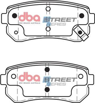 DBA Australia DB1943SS - Bremžu uzliku kompl., Disku bremzes www.autospares.lv