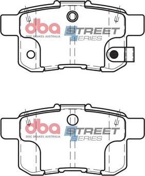 DBA Australia DB1953SS - Bremžu uzliku kompl., Disku bremzes www.autospares.lv