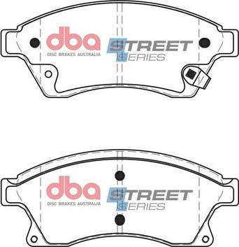 DBA Australia DB1989SS - Bremžu uzliku kompl., Disku bremzes www.autospares.lv