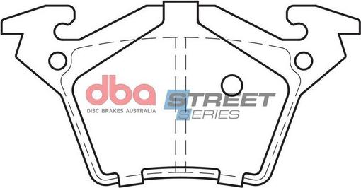 DBA Australia DB1987SS - Bremžu uzliku kompl., Disku bremzes www.autospares.lv