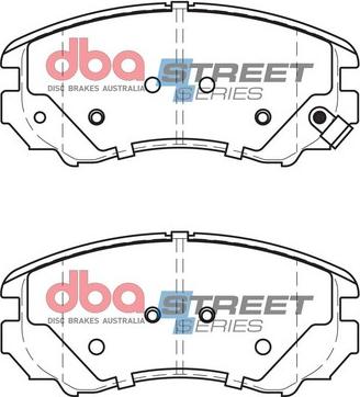 DBA Australia DB1924SS - Bremžu uzliku kompl., Disku bremzes www.autospares.lv