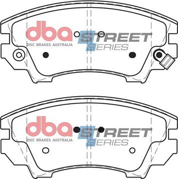 DBA Australia DB1925SS - Bremžu uzliku kompl., Disku bremzes www.autospares.lv