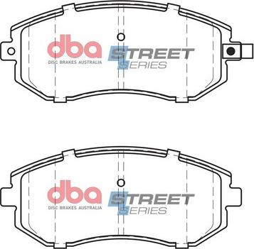 DBA Australia DB1491SS - Bremžu uzliku kompl., Disku bremzes www.autospares.lv