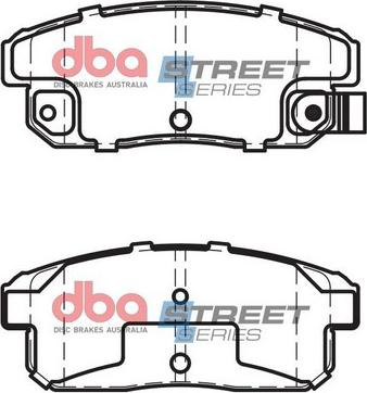 DBA Australia DB1493SS - Bremžu uzliku kompl., Disku bremzes www.autospares.lv