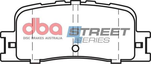 DBA Australia DB1463SS - Brake Pad Set, disc brake www.autospares.lv