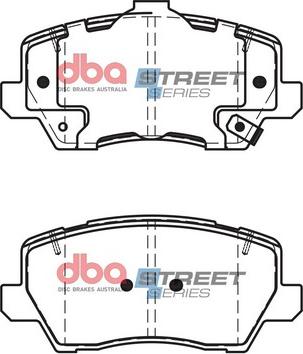 DBA Australia DB15056SS - Bremžu uzliku kompl., Disku bremzes www.autospares.lv