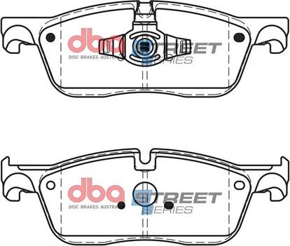 DBA Australia DB15058SS - Bremžu uzliku kompl., Disku bremzes www.autospares.lv