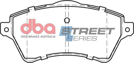 DBA Australia DB1506SS - Bremžu uzliku kompl., Disku bremzes www.autospares.lv