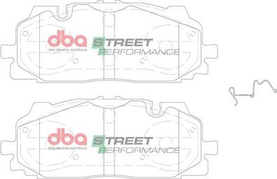 DBA Australia DB15030SP - Augstas veiktspējas bremžu uzliku komplekts autospares.lv