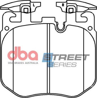 DBA Australia DB15108SS - Bremžu uzliku kompl., Disku bremzes www.autospares.lv