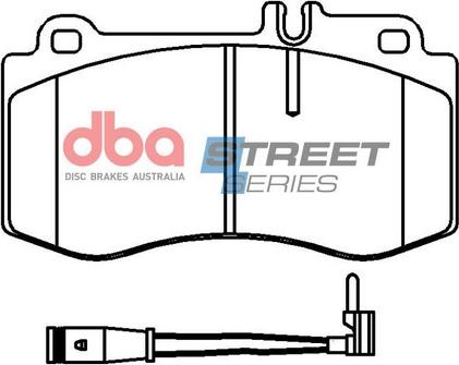 DBA Australia DB15103SS - Bremžu uzliku kompl., Disku bremzes www.autospares.lv