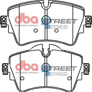 DBA Australia DB15119SS - Bremžu uzliku kompl., Disku bremzes www.autospares.lv