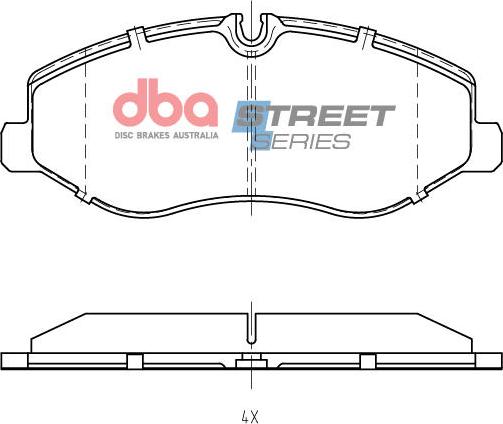 DBA Australia DB15220SS - Bremžu uzliku kompl., Disku bremzes www.autospares.lv