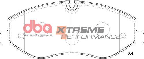 DBA Australia DB15220XP - Bremžu uzliku kompl., Disku bremzes www.autospares.lv