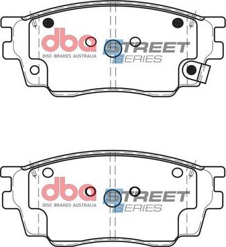 DBA Australia DB1682SS - Bremžu uzliku kompl., Disku bremzes www.autospares.lv