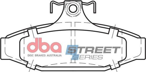 DBA Australia DB1086SS - Bremžu uzliku kompl., Disku bremzes www.autospares.lv