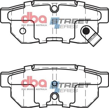 DBA Australia DB1163SS - Bremžu uzliku kompl., Disku bremzes www.autospares.lv