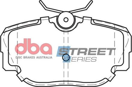 DBA Australia DB1130SS - Bremžu uzliku kompl., Disku bremzes www.autospares.lv