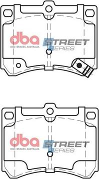 DBA Australia DB1177SS - Bremžu uzliku kompl., Disku bremzes www.autospares.lv