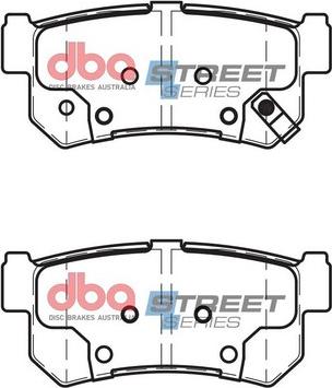 DBA Australia DB1814SS - Bremžu uzliku kompl., Disku bremzes www.autospares.lv