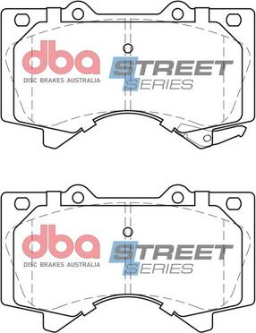 DBA Australia DB1838SS - Bremžu uzliku kompl., Disku bremzes www.autospares.lv