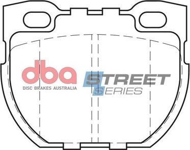 DBA Australia DB1306SS - Bremžu uzliku kompl., Disku bremzes www.autospares.lv