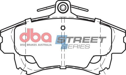 DBA Australia DB1381SS - Bremžu uzliku kompl., Disku bremzes www.autospares.lv