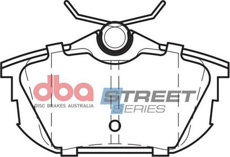 DBA Australia DB1382SS - Bremžu uzliku kompl., Disku bremzes www.autospares.lv