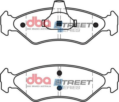 DBA Australia DB1373SS - Bremžu uzliku kompl., Disku bremzes www.autospares.lv